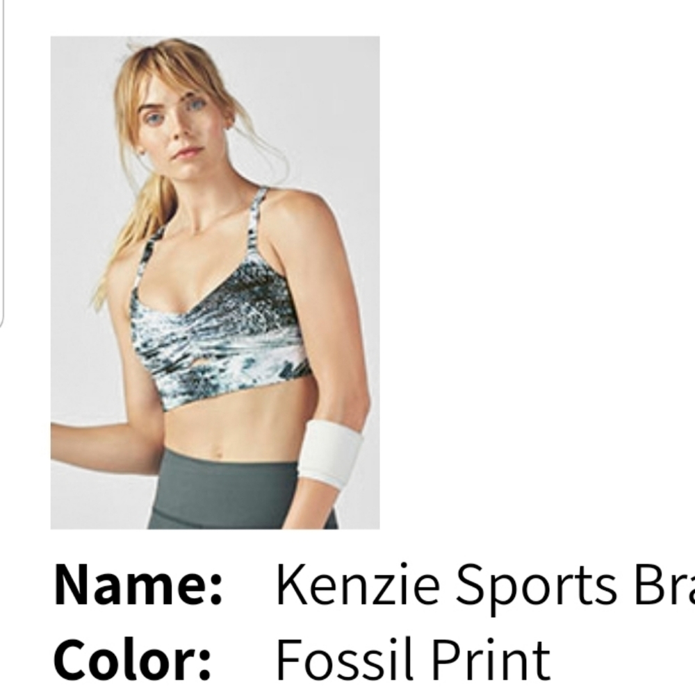 Fabletics kenzie sports bra